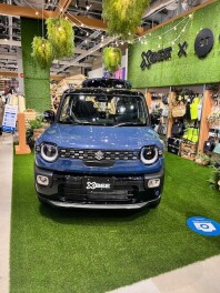 新しいクロスビーの展示に行ってきました